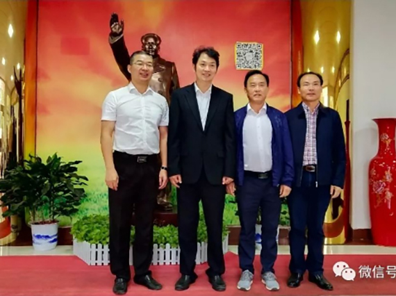 湖南省政府副秘書長、辦公廳主任陳仲伯一行蒞臨【湘潭恒欣】指導(dǎo)工作