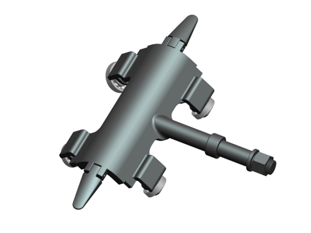 HM型可靜態(tài)上下車(chē)的可摘掛摩擦式抱索器